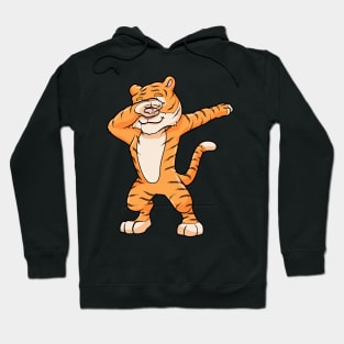 Tiger at Hip Hop Dance Dab Hoodie